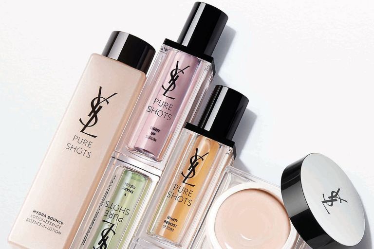 Линия Pure Shots от Yves Saint Laurent [обзор 6 антивозрастных