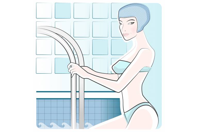 хлорированная вода сушит кожу