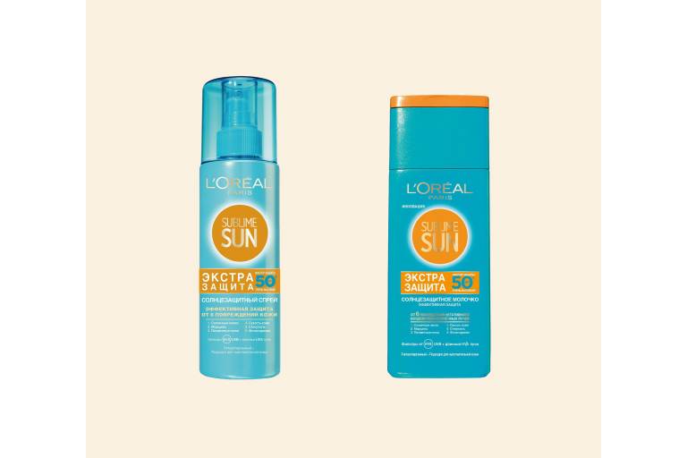 Солнцезащитные кремы SPF 50 L'Oreal Paris