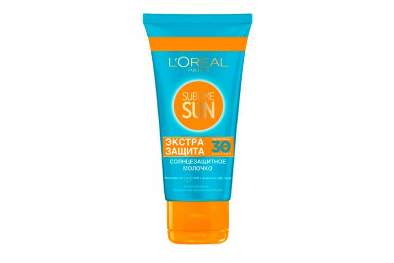 Солнцезащитное молочко с SPF защитой