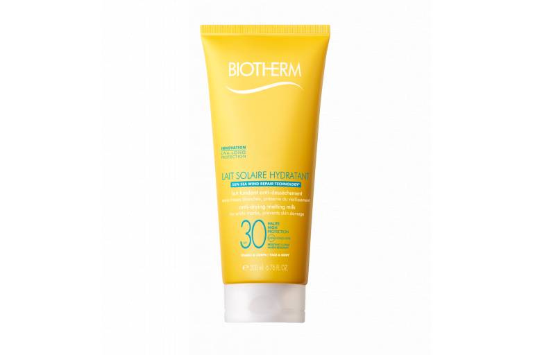 Солнцезащитное молочко с SPF защитой