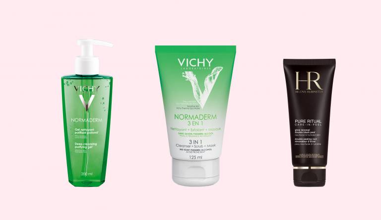 Normaderm, Vichy, Normaderm 3 в 1, Vichy, Pure Ritual, Helena Rubinstein