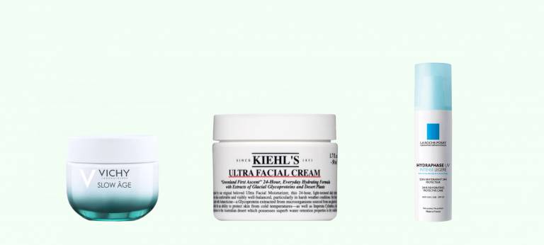 Vichy Slow Age, Kiehl's Ultra facial Cream, Hydraphase UV Intense Legere, La Roche-Posay