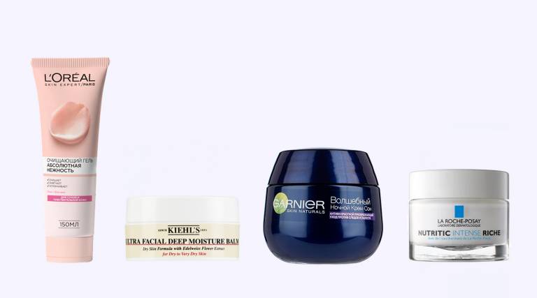 cosmetics for dry skin