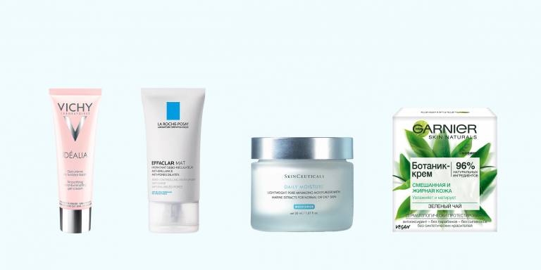 Кремы для жирной кожи Vichy, La Roche-Posay, SkinCeuticals, Garnier