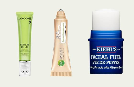 Охлаждающие кремы для глаз Lancôme, Garnier, Kiehl's