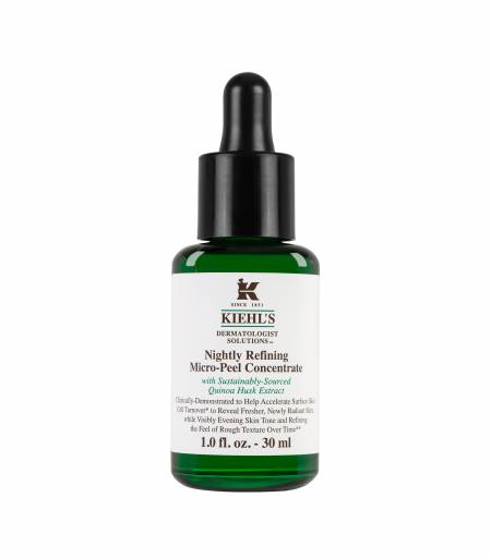 Night micropiling, accelerating skin renewal Nightly refining micro-peel concentrate, Kiehl's