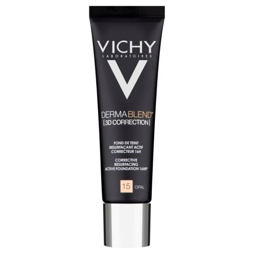 Корректирующая тональная основа с высокой степенью покрытия Demablend 3D SPF 25 Vichy
