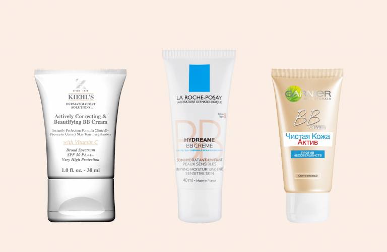BB-кремы Kiehl's, La Roche-Posay, Garnier