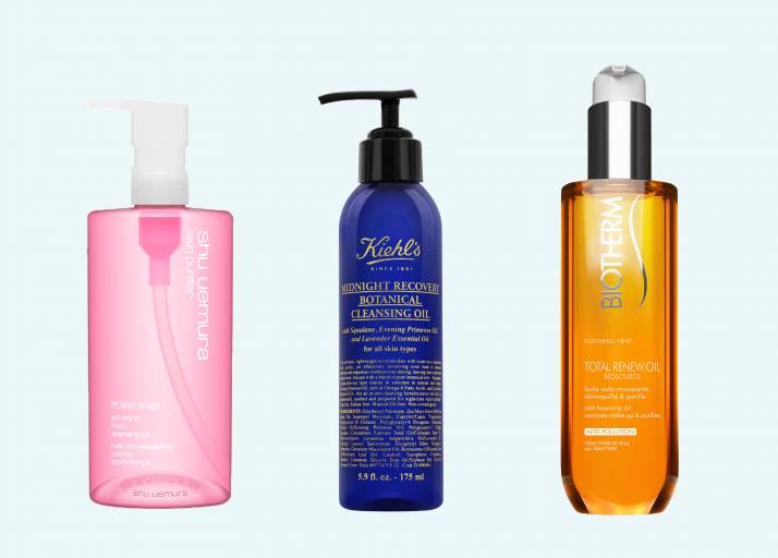 Гидрофильное маслоа Shu Uemura, Kiehl's, Biotherm