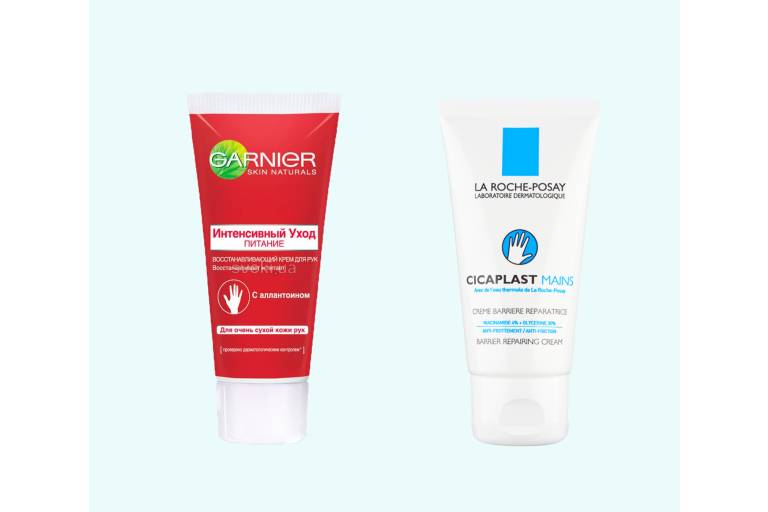 Кремы для рук Garnier, La Roche-Posay