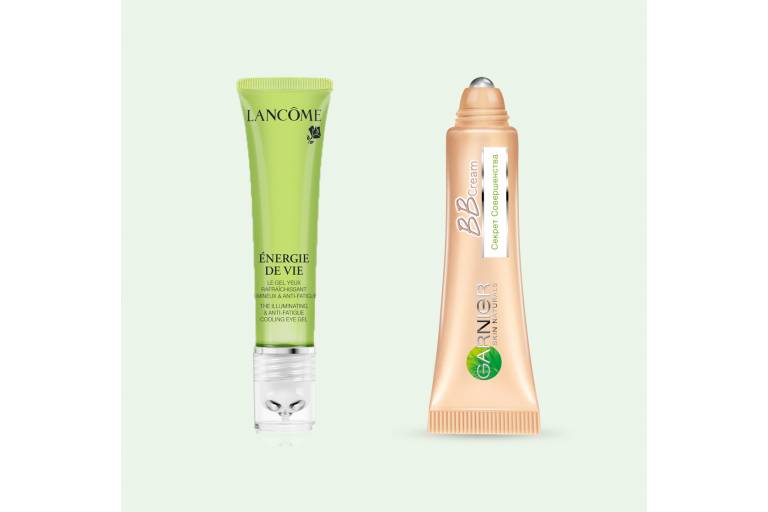 Средства для глаз с рликовым аппликатором Lancome, Garnier