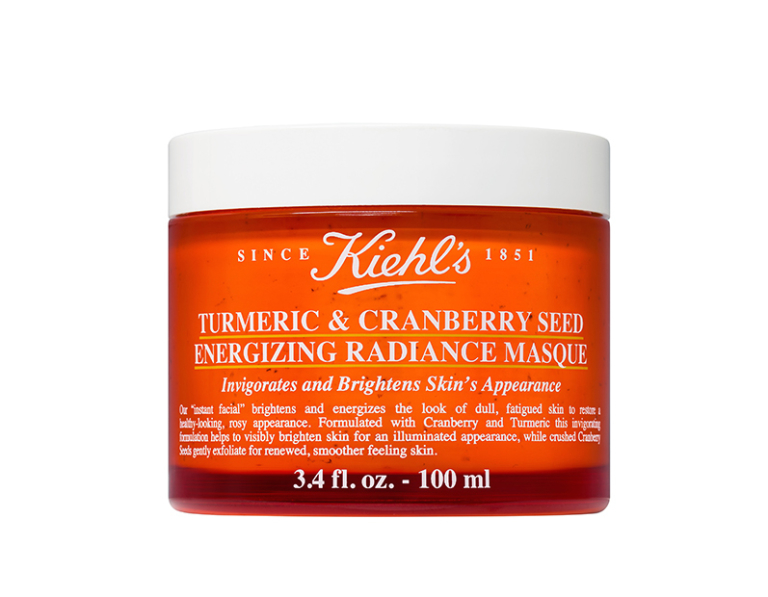 Маска для мгновенного сияния кожи Turmeric & Cranberry Seed Energizing Radiance Masque, Kiehl's