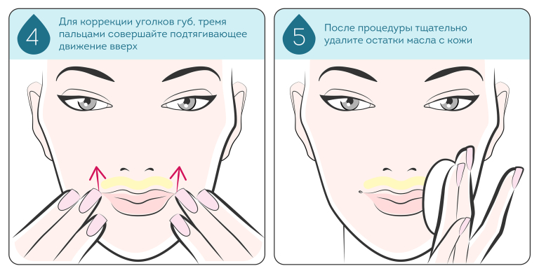 Тейпы от носогубки схема