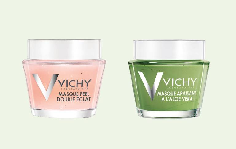 Минеральная маска Двойное сияние и масла с алоэ Vichy
