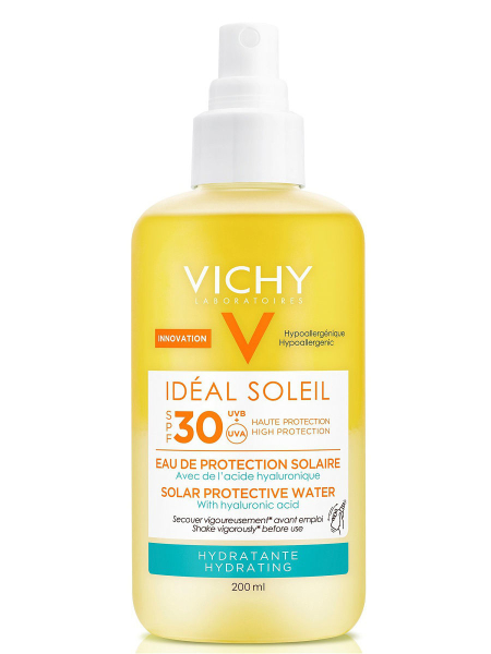 Солнцезащитный двухфазный увлажняющий спрей Capital Ideal Soleil SPF30