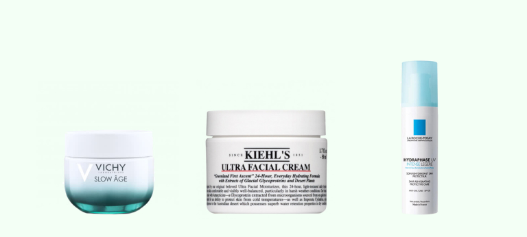 Vichy Slow Age, Kiehl's Ultra facial Cream, Hydraphase UV Intense Legere, La Roche-Posay