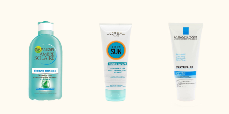 Молочко после загара Garnier, l'Oreal Paris, La Roche-Posay