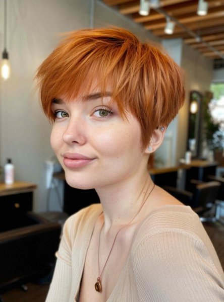 piksi bob s pryamoj chelkoj