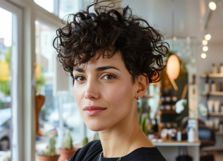 piksi-bob na kudryavyh volosah