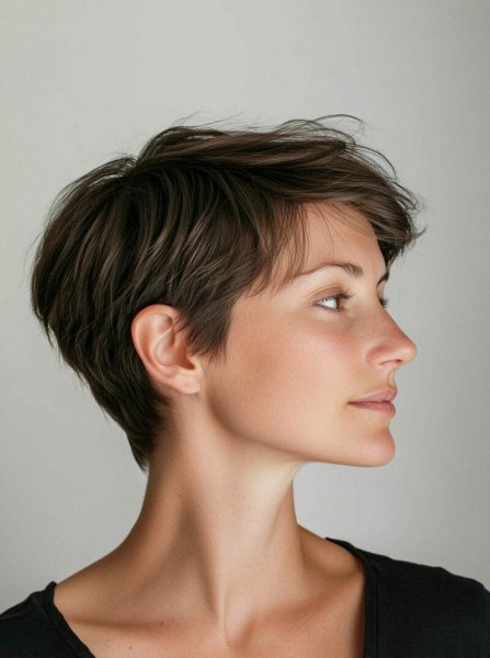 legkaya ukladka piksi boba sboku