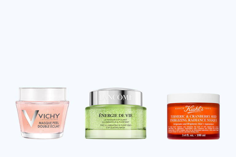 Маски-эксфолианты Vichy, Lancome, Kiehl's