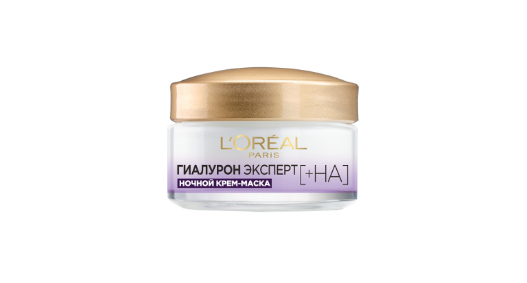 ночной крем маска гиалурон эксперт лореаль париж