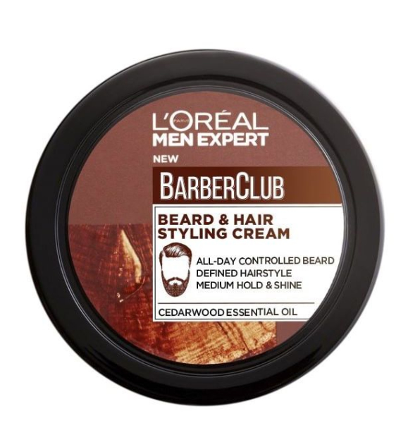 Крем-стайлинг для волос и бороды Men Expert Barber Club, L