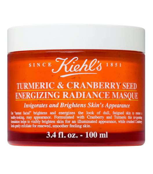 Маска для мгновенного сияния кожи Turmeric & Cranberry Seed Energizing Radiance Masque, Kiehl's