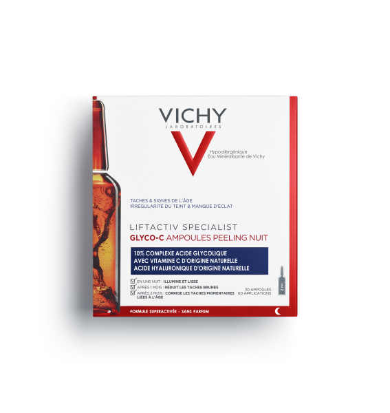Упаковка с ампулами Liftactiv Specialist Glyco-C, Vichy