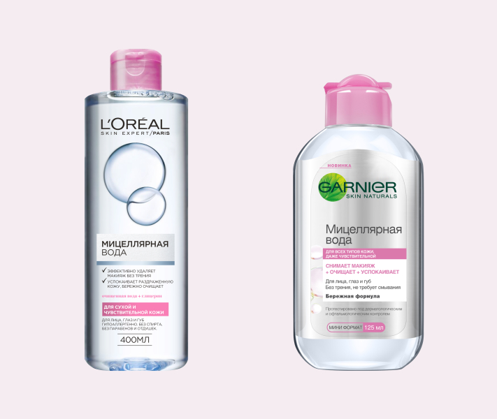 Мицеллярная вода Garnier, L'Oreal Paris