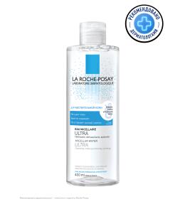 LA ROCHE-POSAY ULTRA SENSITIVE Мицеллярная вода для чувствительной кожи глаз и лица, 400 мл