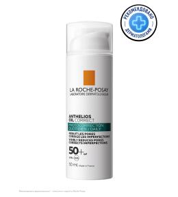 LA ROCHE-POSAY ANTHELIOS Солнцезащитный крем для жирной, проблемной, склонной к акне кожи лица SPF 50+/ PPD 27, 50 мл