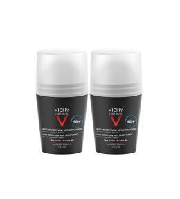 Набор VICHY HOMME дуопак Мужской дезодорант для чувствительной кожи 48 ч, 50 мл х 2 (-50% на 2-й продукт)