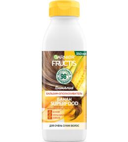 Garnier Fructis бальзам-ополаскиватель Банан Superfood Питание для очень сухих волос, 350 мл