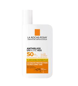 Фото продукта: LA ROCHE-POSAY ANTHELIOS UVMUNE 400 Солнцезащитный невидимый флюид для лица SPF 50+ / PPD 42, 50 мл