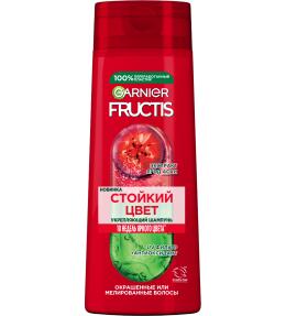 Фото продукта: Garnier Fructis Укрепляющий шампунь для волос Фруктис, Годжи Стойкий цвет, для окрашенных или мелированных волос, 250 мл