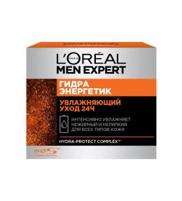 Фото продукта: L'Oreal Paris Men Expert Гидра Энергетик Крем для лица "Увлажняющий уход 24ч", мужской, для всех типов кожи, 50 мл