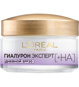 Фото продукта: L'Oreal Paris Дневной крем для лица Гиалурон Эксперт, 50 мл, SPF20, с гиалуроновой кислотой