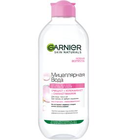 Фото продукта: Garnier Мицеллярная вода, очищающее средство для лица 3 в 1 с глицерином и П-анисовой кислотой, для всех типов кожи, 400 мл