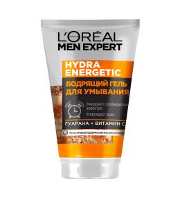 Фото продукта: L'Oreal Paris Men Expert Бодрящий гель для умывания лица "Гидра Энергетик", 100 мл