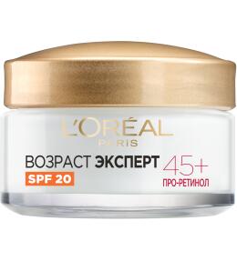 Фото продукта: L'Oreal Paris крем для лица Возраст эксперт SPF 20 лифтинг-уход, против морщин, 50 мл