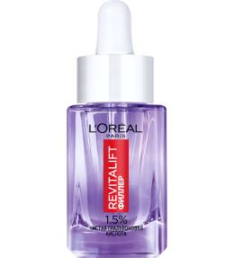 Фото продукта: L'Oreal Paris Увлажняющая сыворотка для лица и шеи Revitalift Филлер с 1,5% чистой гиалуроновой кислотой, 15 мл