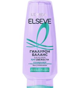 Фото продукта: L'Oreal Paris Elseve бальзам для волос, жирных у корней и обезвоженных на кончиках, "Гиалурон Баланс", 400 мл