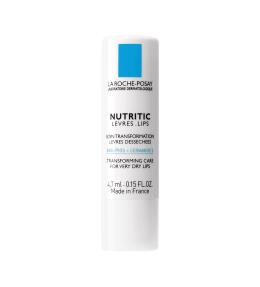 Фото продукта: LA ROCHE-POSAY NUTRITIC LEVRES Питательный бальзам для глубокого восстановления кожи губ, 4,7 мл