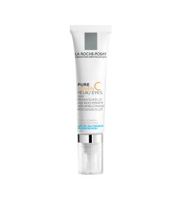Фото продукта: LA ROCHE-POSAY PURE VITAMIN C Yeux Крем-филлер для заполнения морщин для контура глаз, 15 мл