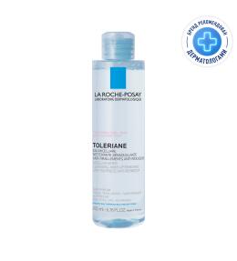 Фото продукта: LA ROCHE-POSAY TOLERIANE Мицеллярная вода для склонной к аллергии чувствительной кожи лица и области вокруг глаз, 200 мл