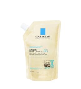 Фото продукта: ЛИПИДОВОСПОЛНЯЮЩЕЕ СМЯГЧАЮЩЕЕ МАСЛО ДЛЯ ВАННЫ И ДУША LIPIKAR CLEANSING OIL AP+, 400 МЛ В УПАКОВКЕ РЕФИЛ (СМЕННЫЙ БЛОК)