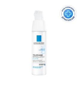 Фото продукта: LA ROCHE-POSAY TOLERIANE DERMALLERGO Легкий флюид для интенсивного успокаивающего ухода за сверхчувствительной и склонной к аллергии кожи, 40 мл