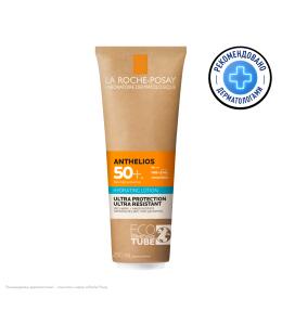 Фото продукта: LA ROCHE-POSAY ANTHELIOS Солнцезащитное увлажняющее молочко для лица и тела SPF 50+/ PPD 30, 250 мл